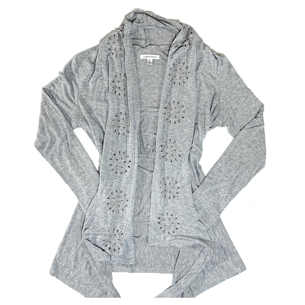 Johnpaulrichard Lightweight Open Front Sweater Szm - image 2